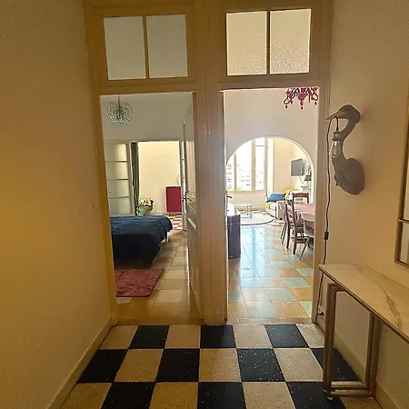 公寓 Sublime Loft Dans Un Ancien Palace 2 Pas De La 芒通